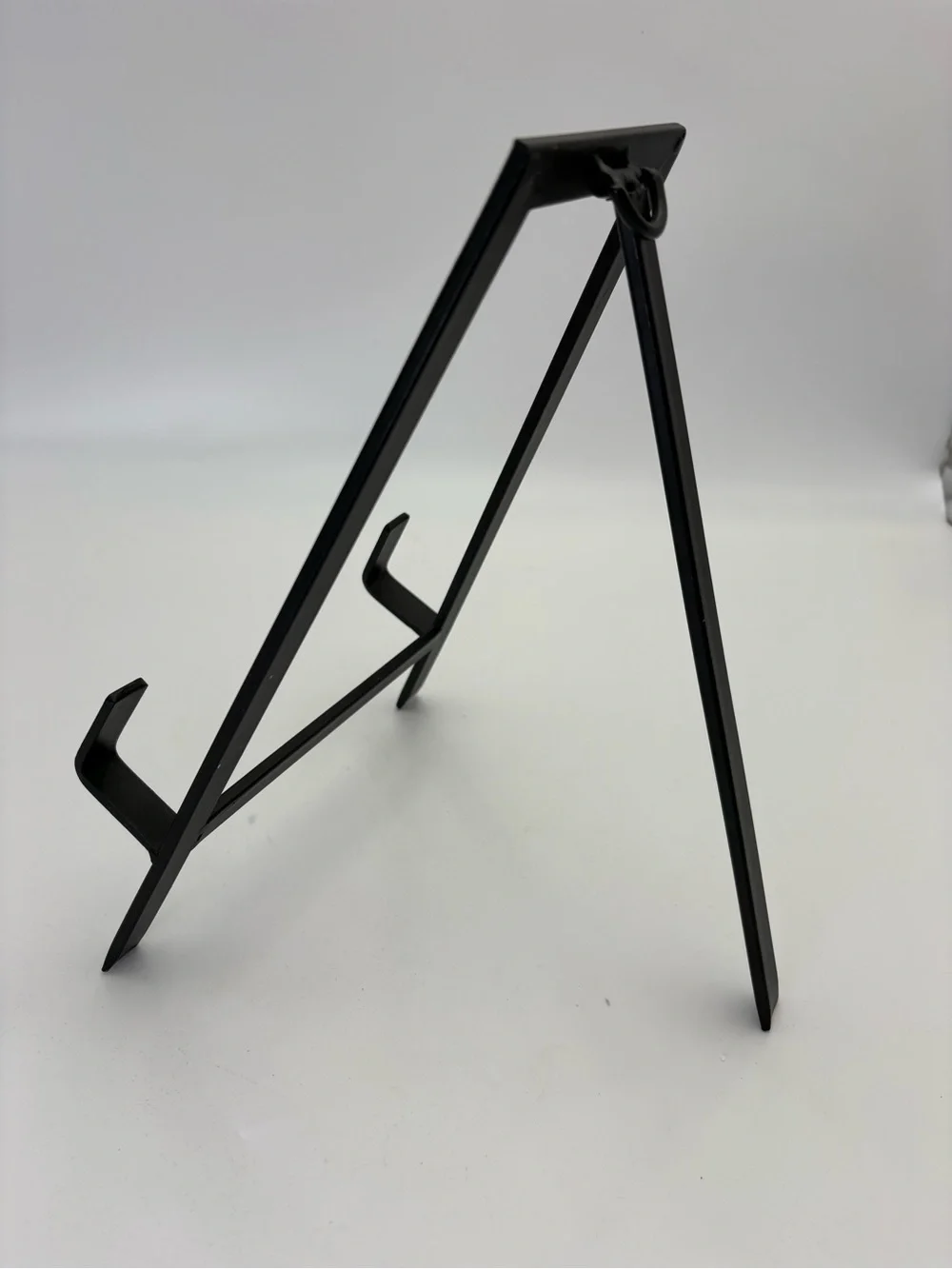 Large Black Metal Display Easel Stand - Heavy Duty